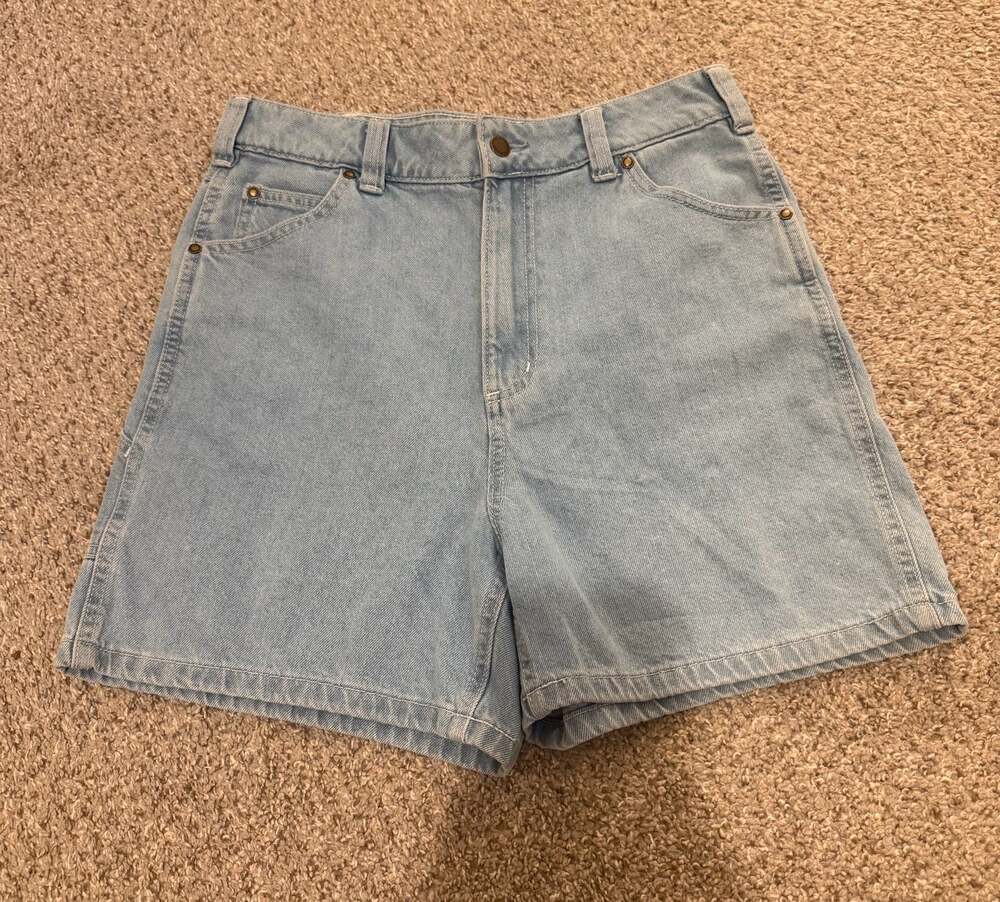 Dickies Light Wash Denim Shorts Size 30